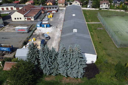 Střecha muzea